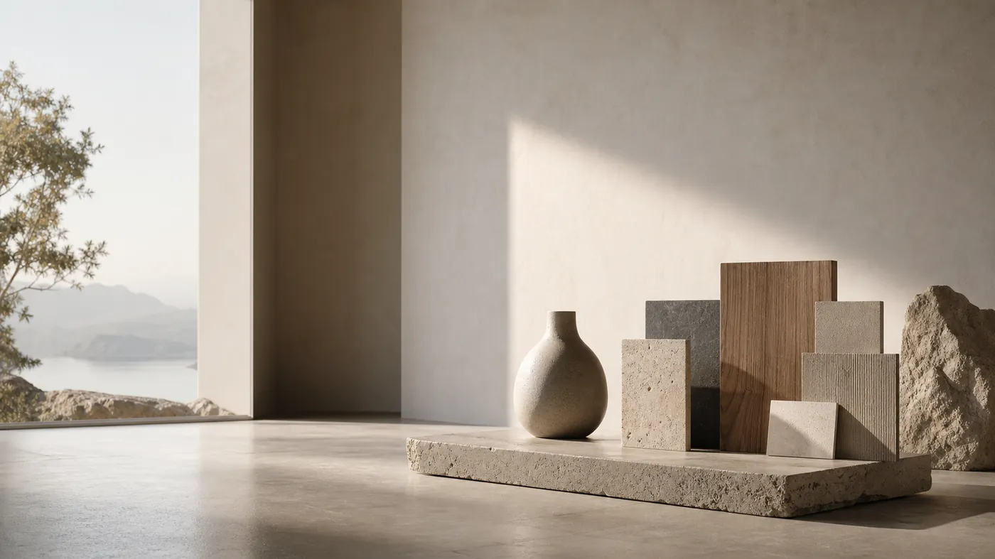 A single luxury object on a matte black pedestal under a soft spotlight